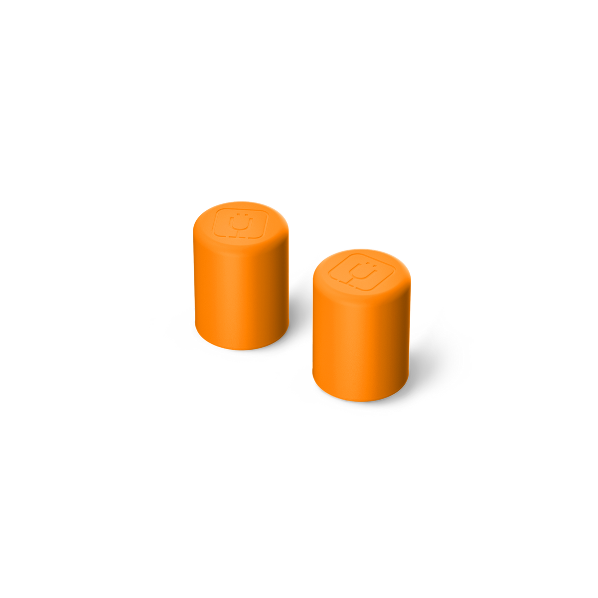 Magnetic straw cover clementine - US 9261