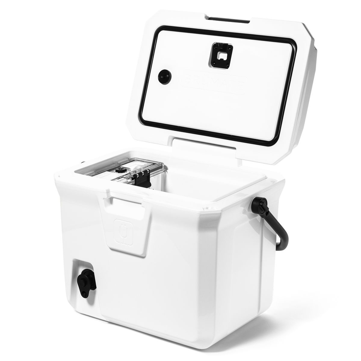 Brutank 20 quart easy carry cooler ice white - US 4451