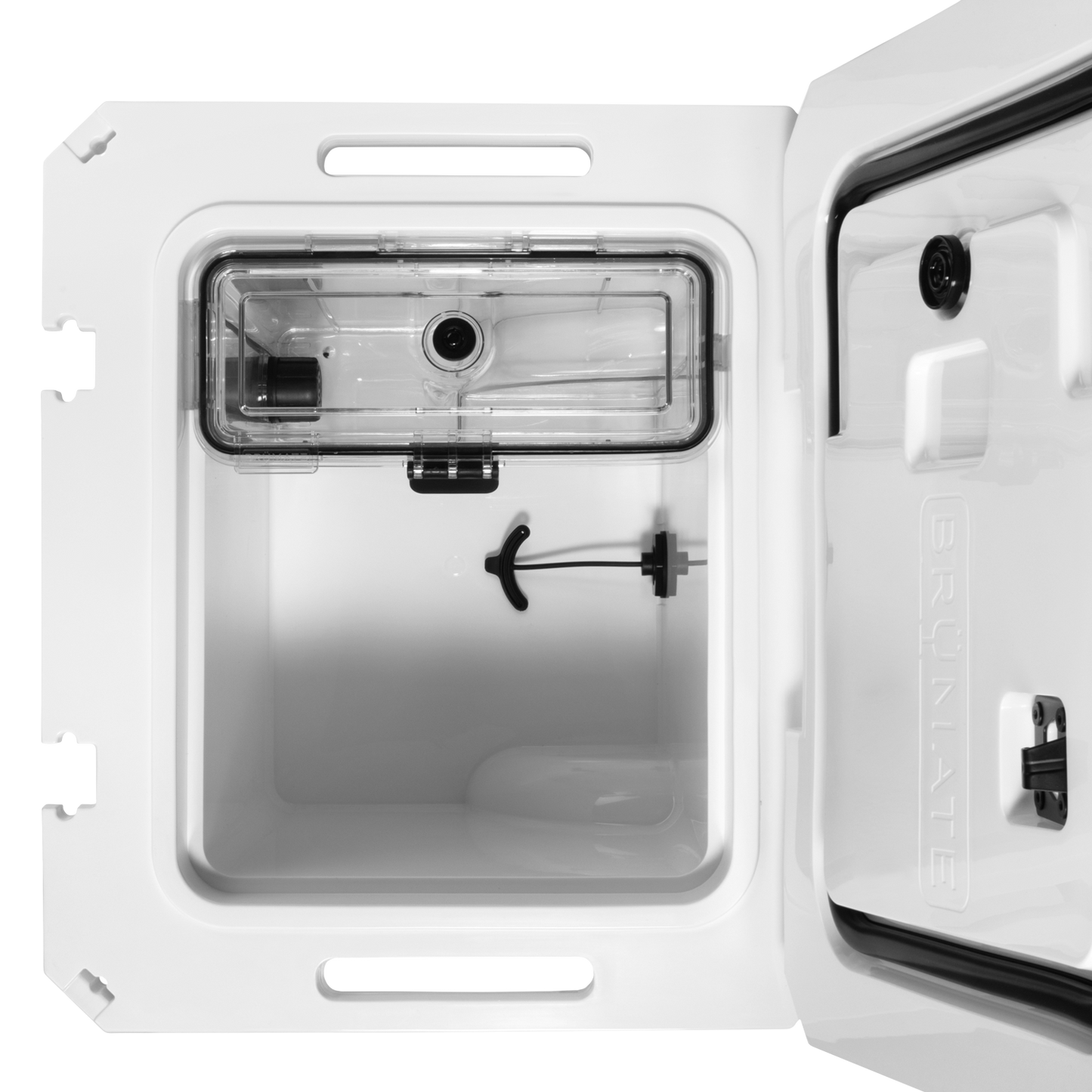 Brutank 35 quart rolling cooler ice white - US 9125